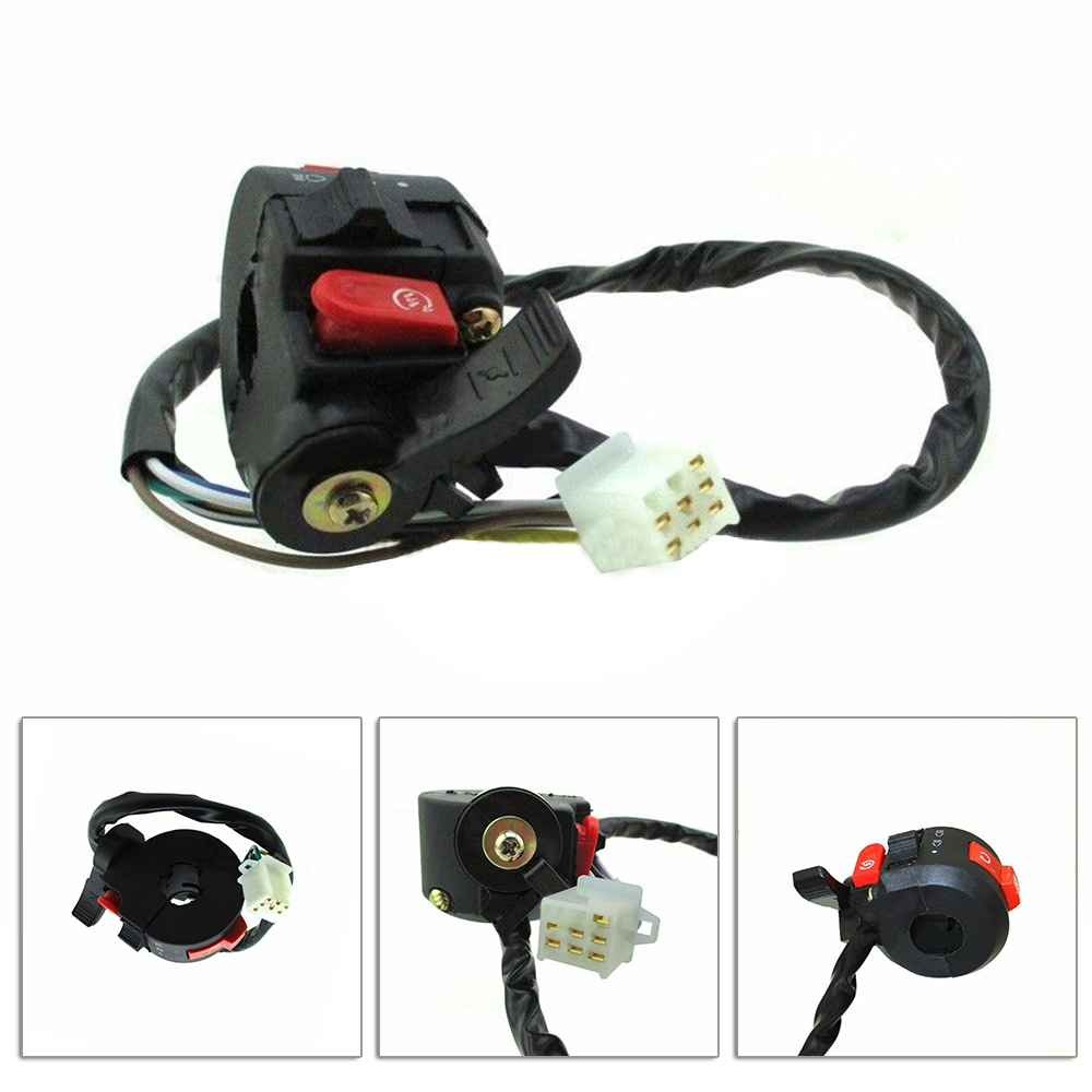 XLYZE Kill Starter Light Switch Assembly Sunl Roketa Coolster 50cc 70cc 110cc 125cc ATV